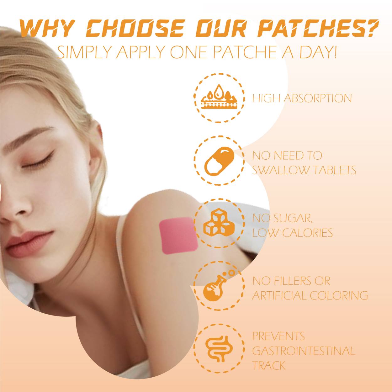 Multi-Vitamin Energy Patch