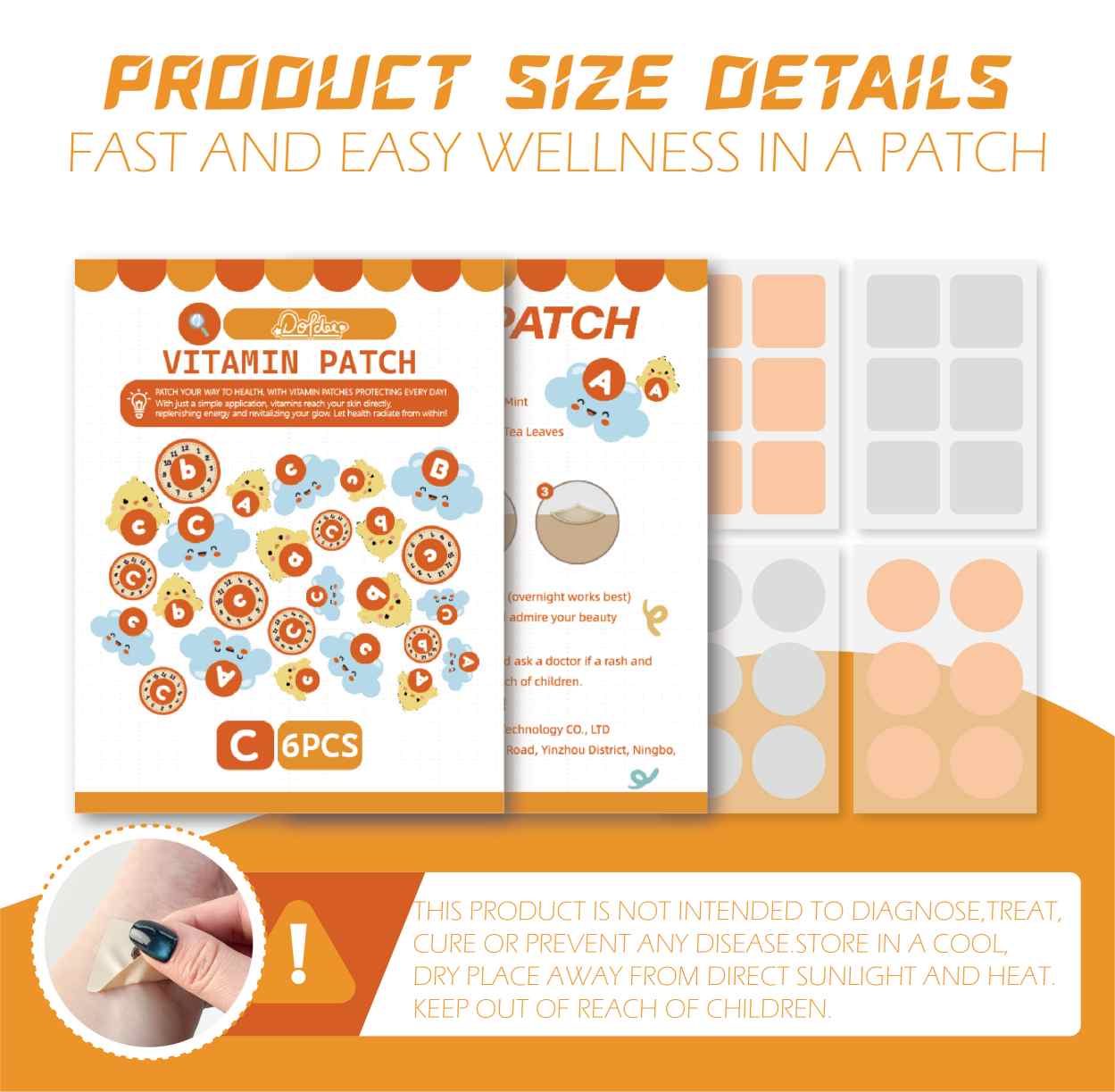 Multi-Vitamin Energy Patch
