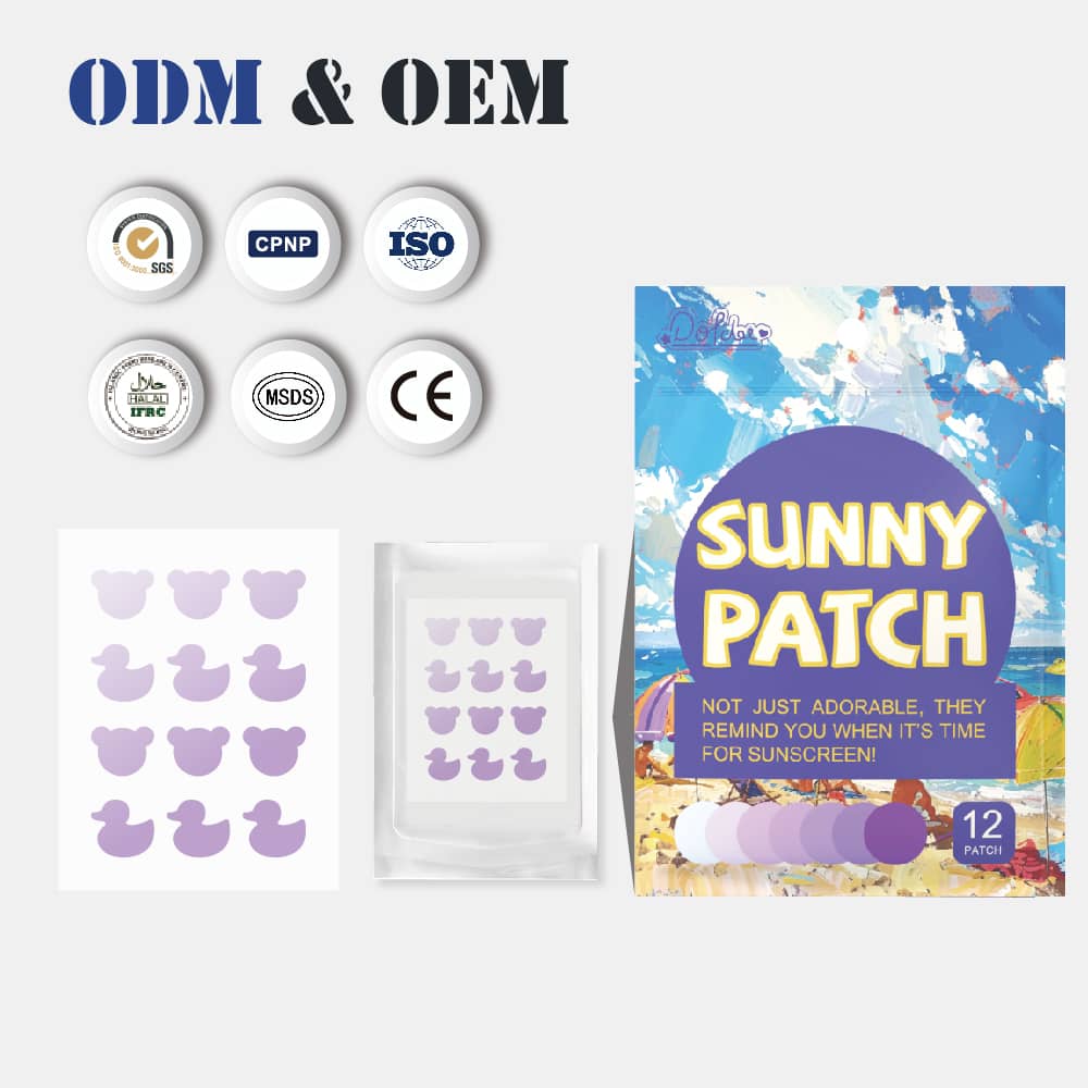 UV Blocking Acne Patch Hydrocolloid OEM ODM Solutions