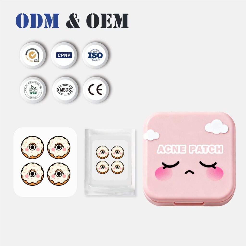 Acne Patch Mirror Box Custom Compact Cosmetic Case